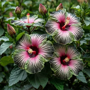 Гибискус Амбер Лайт купить по цене от 490р. в интернет-магазине «Посадика» с доставкой почтой в в Усть-Катаве и по всей России – [изображение №1].