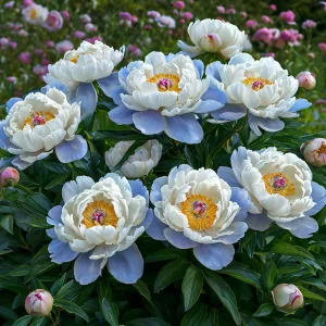 Пион Акварельный Этюд купить по цене от 806р. в интернет-магазине «Посадика» с доставкой почтой в в Усть-Катаве и по всей России – [изображение №1].