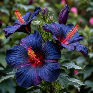 Гибискус Саншайн Кисс купить по цене от 450р. в интернет-магазине «Посадика» с доставкой почтой в в Усть-Катаве и по всей России – [изображение №1].