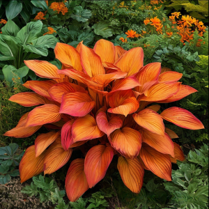 Хоста Солнечный Нектар купить по цене от 605р. в интернет-магазине «Посадика» с доставкой почтой в в Усть-Катаве и по всей России – [изображение №1].